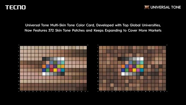 TECNO Upgrades Universal Tone with Expanded Skin Tone Color Card for More Inclusive and Advanced Mobile Imaging