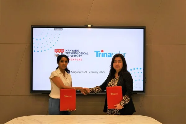 NTU Singapore and Trinasolar to advance AI-powered smart energy storage solutions