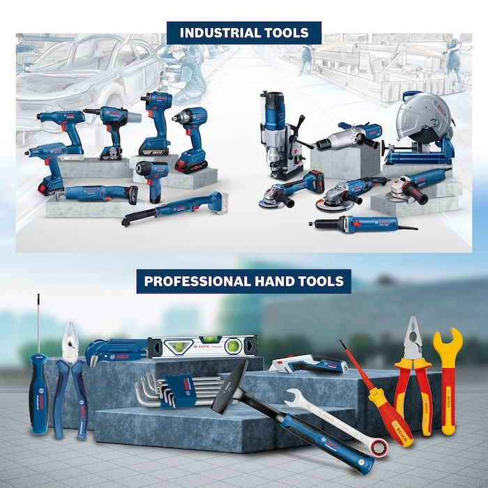 Bosch Power Tools Launches New Hand Tools Range; Also Expands the Portfolio with Advanced Industrial Tools<br>