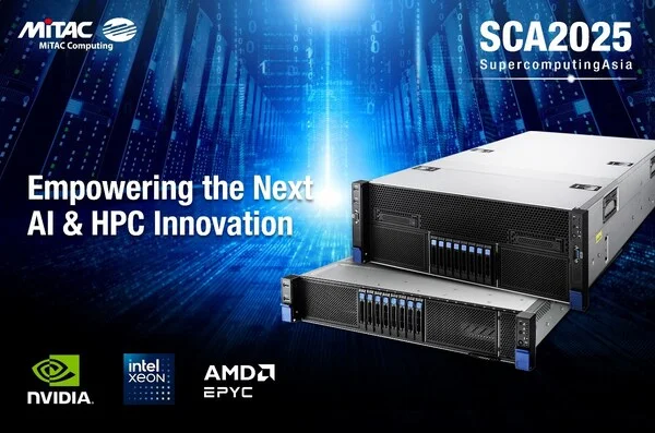 MiTAC Computing Showcases Cutting-Edge AI and HPC Servers at Supercomputing Asia 2025