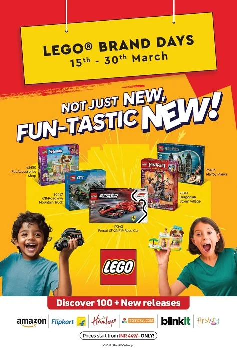 Introducing the 2025 LEGO® Brand Days Lineup! - Fuel Your Passion and Playtime with Over 100 Exciting Sets<br>