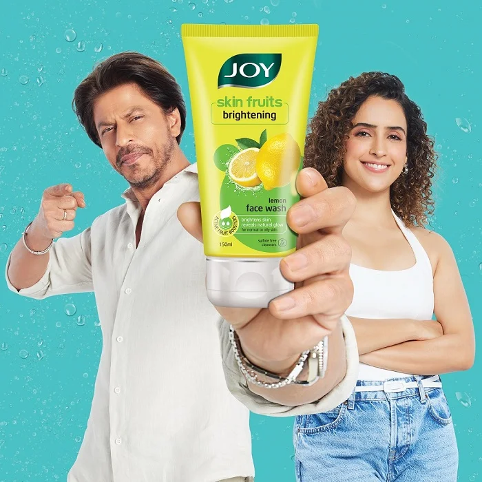 Shah Rukh Khan and Sanya Malhotra Team up in Joy Personal Care’s Latest TVC, Showcasing the Summer Essentials of Joy Lemon Facewash<br>