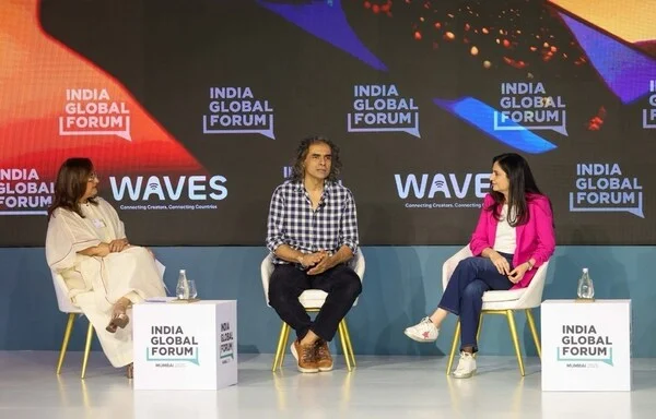 "India has the oldest and most profound culture of storytelling. We learnt everything from storytelling - from the code of conduct to our belief system": Imtiaz Ali at India Global Forum's NXT25