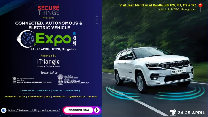 Experience Jeep Meridian and Future Mobility at Connected, Autonomous & Electric Vehicle EXPO 2025<br>