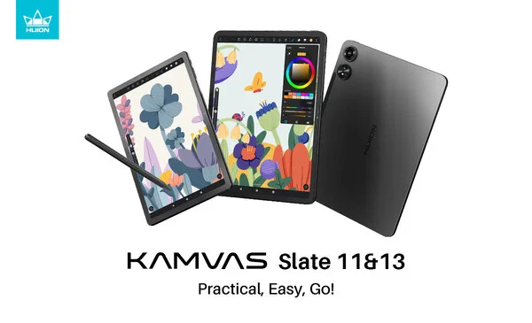 Huion Launches Kamvas Slate 11 &amp; 13: Android Tablets for On-the-Go Creativity