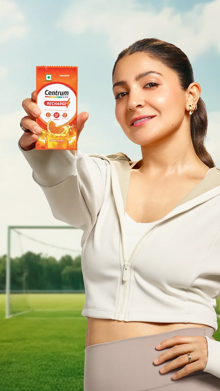 Centrum Launches Centrum Recharge Energy Drink Mix with Brand Ambassador Anushka Sharma<br>