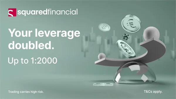 SquaredFinancial increases its leverage offering to up to 1:2000, empowering traders with greater flexibility