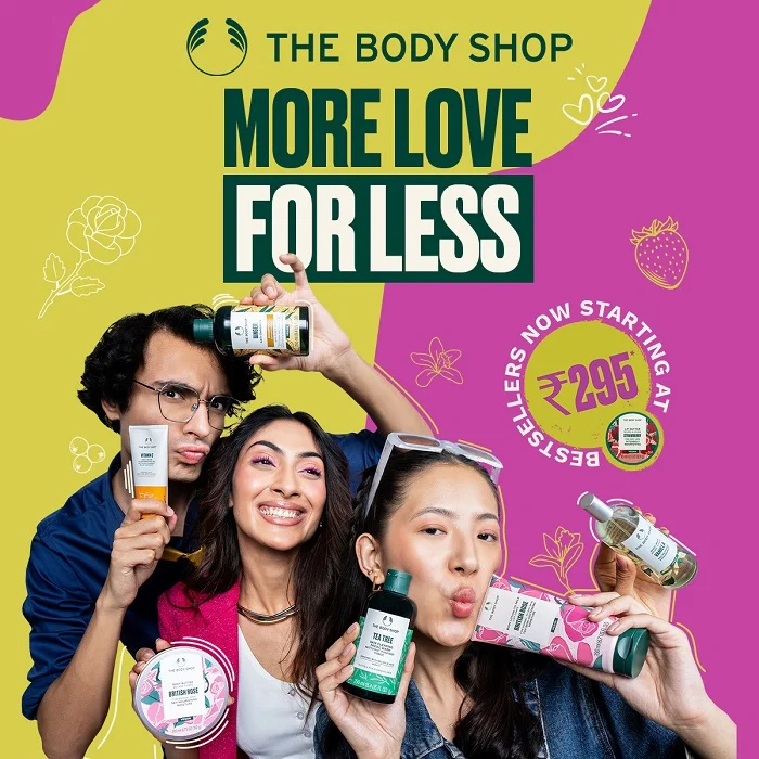 The Body Shop India Disrupts Beauty Game with an Aggressive Pricing Strategy to Power Its Growth Momentum<br>