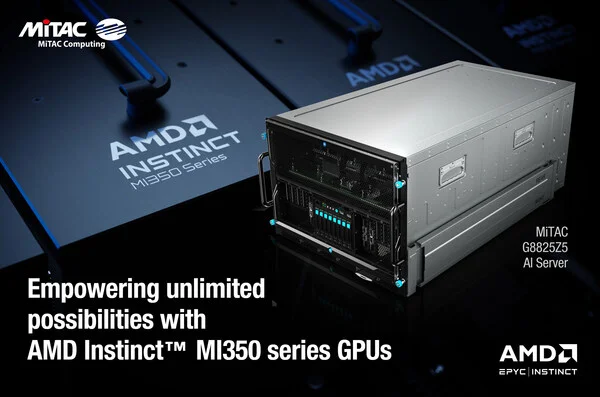 MiTAC Computing Showcases Strategic AI and Cloud Infrastructure Partnership with AMD at COMPUTEX 2025