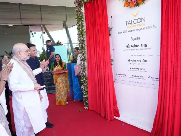 Shri Amit Shah inaugurates Falcon Agrifriz's state-of-the-art frozen potato products manufacturing facility in Kadi, Mehsana, Gujarat