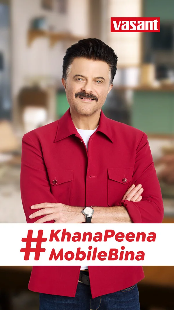 Vasant Masala and Anil Kapoor Rekindle Joy of Screen-Free Meals with 'Khana Peena Mobile Bina'