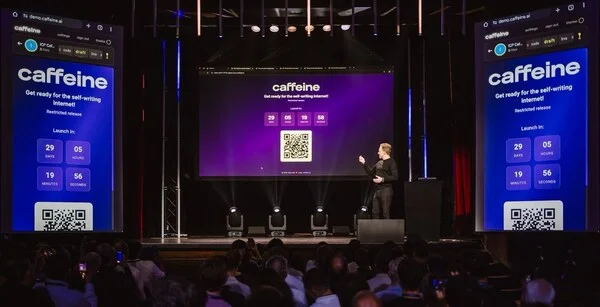 Live Caffeine demonstration rounds out a landmark day at the 2025 World Computer Summit