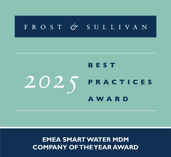 Siemens Receives Frost &amp; Sullivan's 2025 Europe, Middle East, and Africa Company of the Year Award for Excellence in Smart Water Meter Data Management