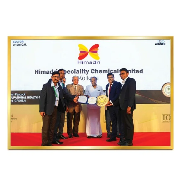 Himadri Speciality Chemical Ltd Honoured with the Golden Peacock Award for Occupational Health &amp; Safety 2025