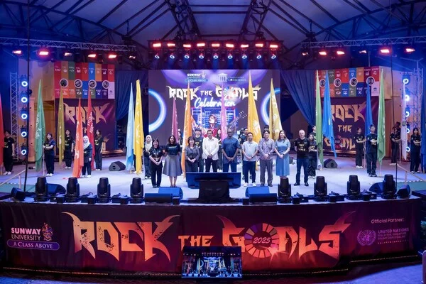 United Nations Rock the Goals in Malaysia