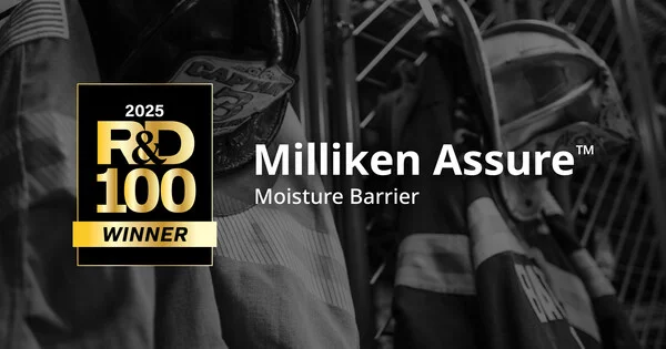 Milliken Assure™ Moisture Barrier Wins 2025 R&amp;D 100 Award
