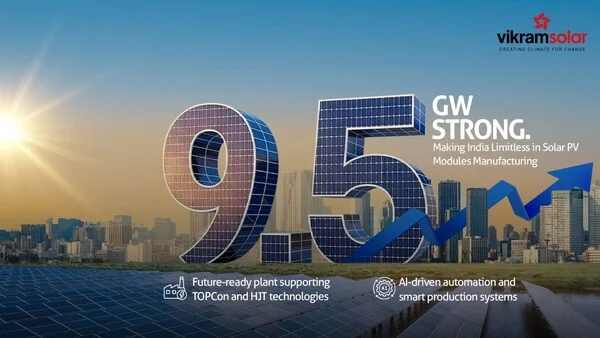 Vikram Solar's New 5 GW Vallam Plant Introduces One of India's Most Advanced Automated Manufacturing Facility