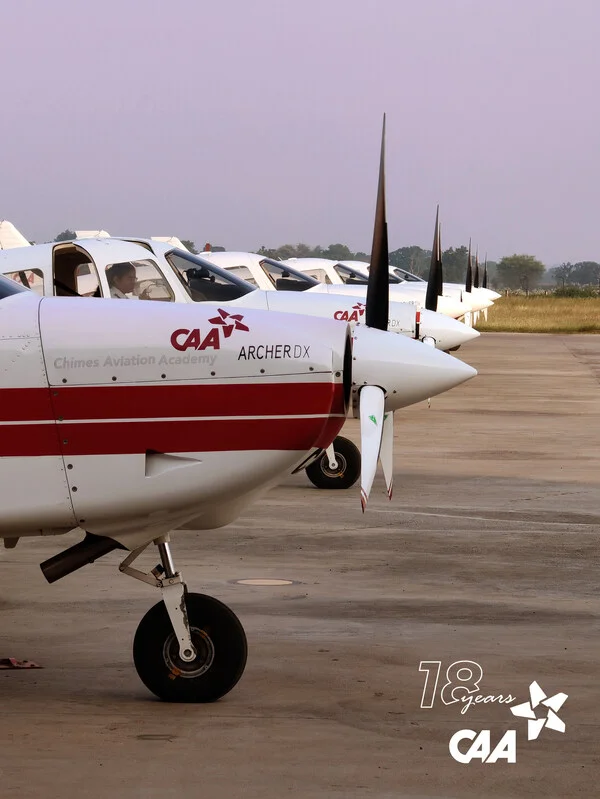 Chimes Aviation Academy (CAA) celebrates 18 years of flying training operations in India