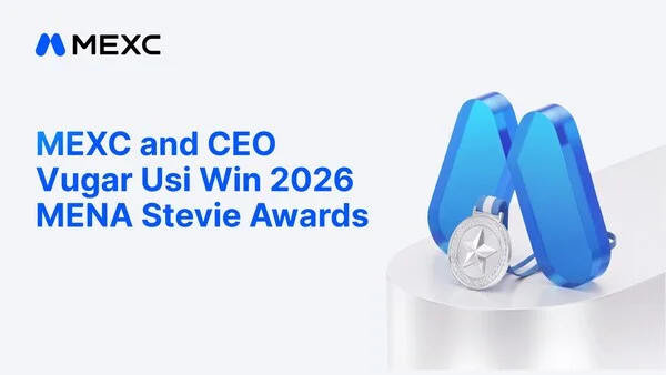 MEXC and CEO Vugar Usi Win Four Awards at the 2026 MENA Stevie Awards