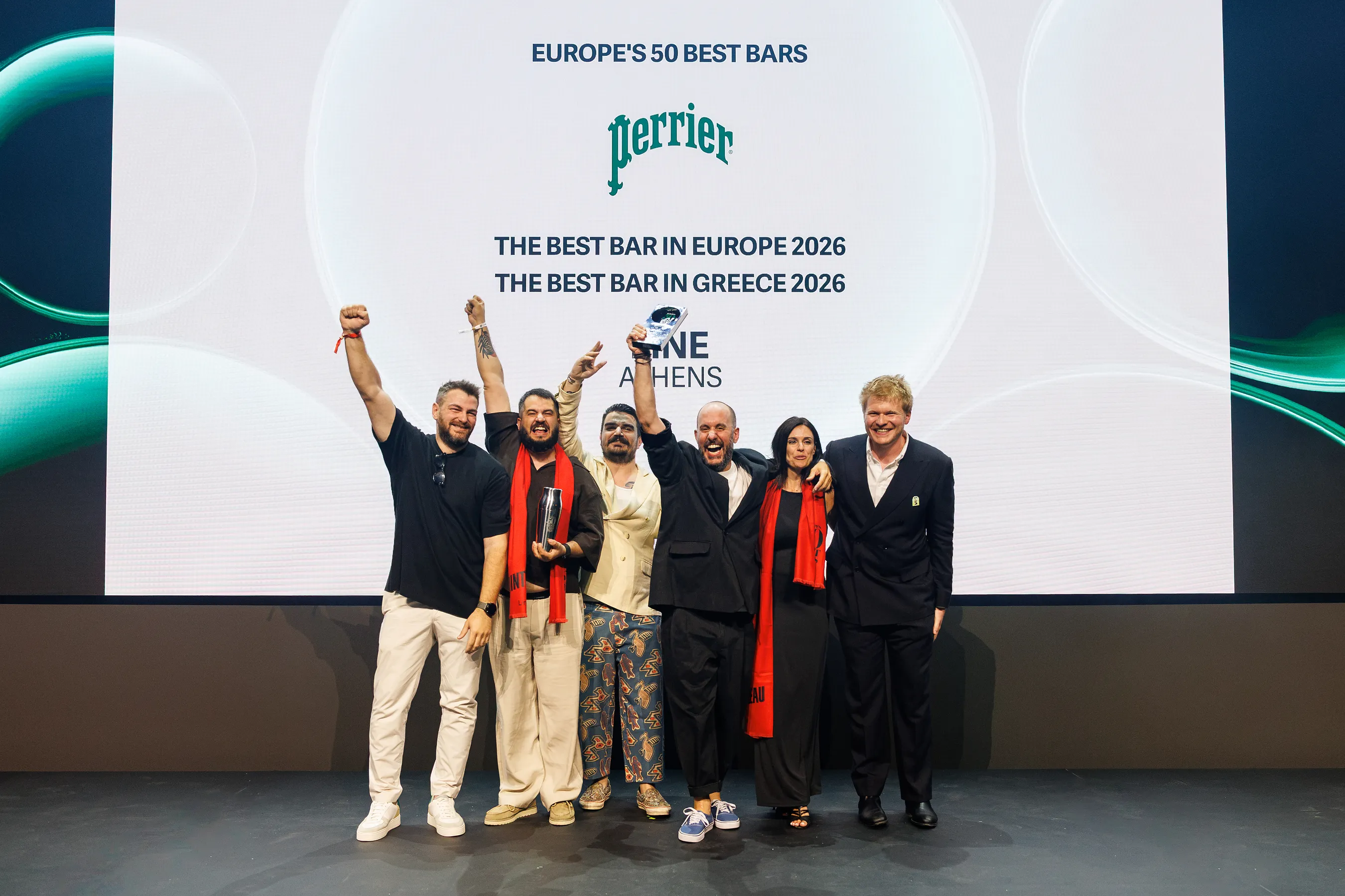 LINE IN ATHENS NAMED NO.1 AS INAUGURAL LIST OF EUROPE'S 50 BEST BARS 2026 IS UNVEILED