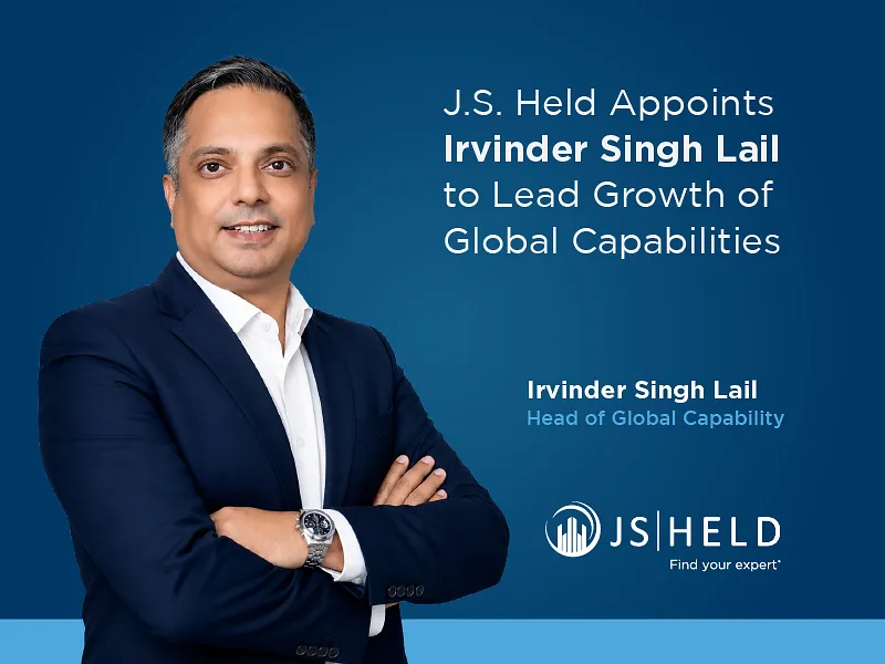 Irvinder Singh Lail Named to Lead J.S. Held Global Capability