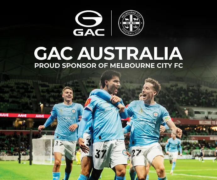 GAC Becomes Official Automotive Partner of Melbourne City FC, Strengthening Commitment to the Australian Market