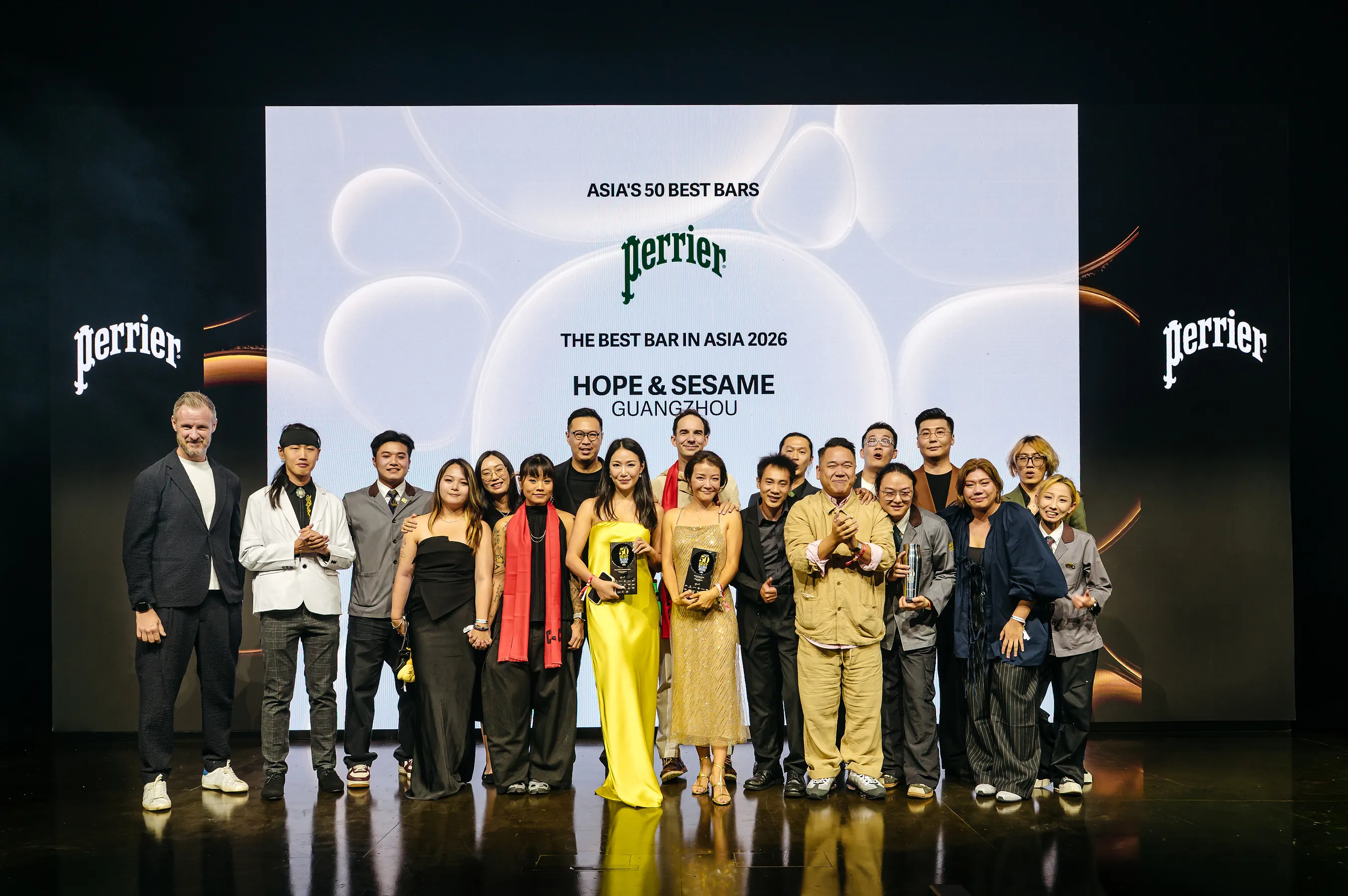 HOPE & SESAME IN GUANGZHOU TAKES THE NO.1 SPOT AT ASIA'S 50 BEST BARS 2026