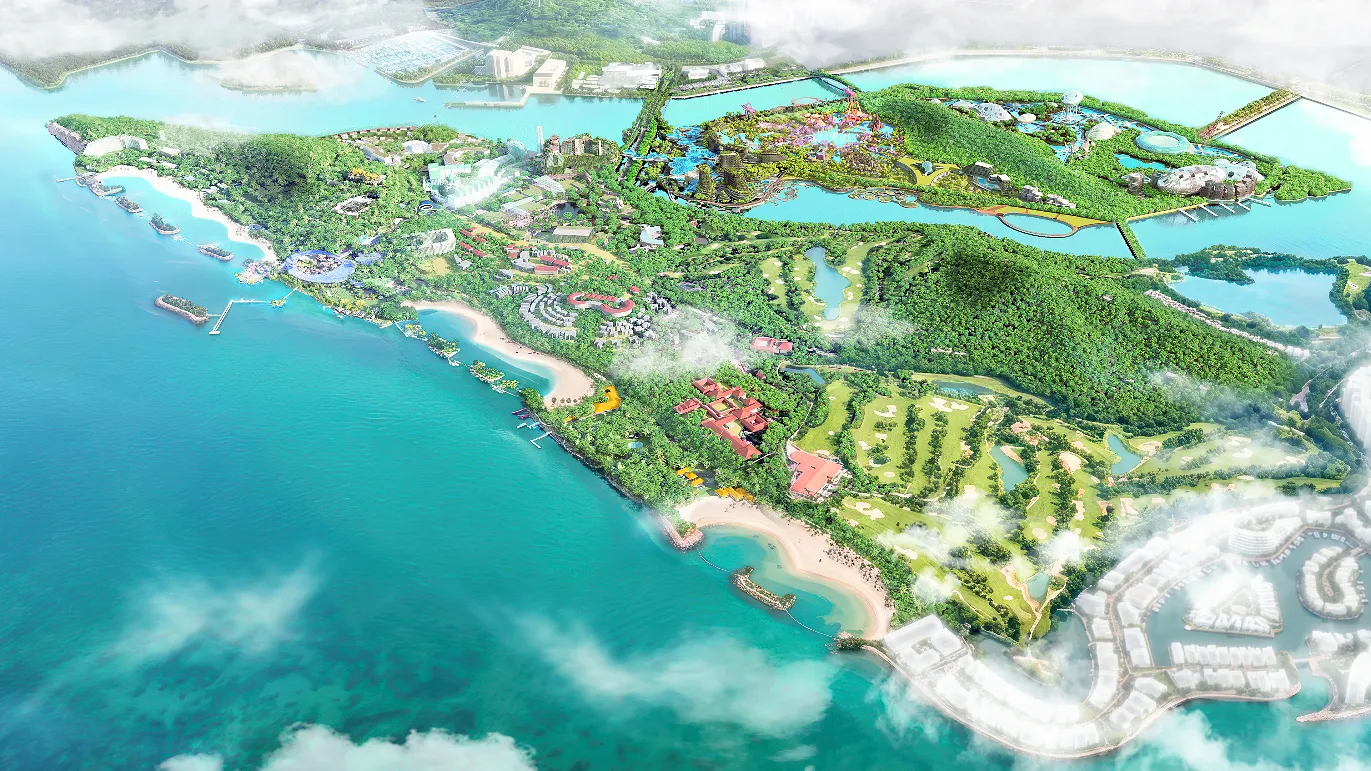 Sentosa Development Corporation's bold vision for Greater Sentosa: Plans for new icons, reimagined beaches and game-changing attractions envisioned to redefine how Singaporeans play, relax, and bond
