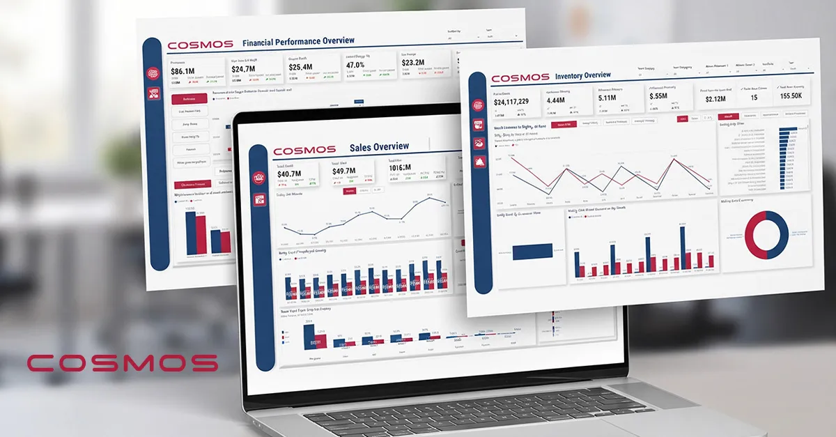 Cosmos Launches Six Pre-Built Power BI Report Packs for Microsoft Dynamics 365 Business Central