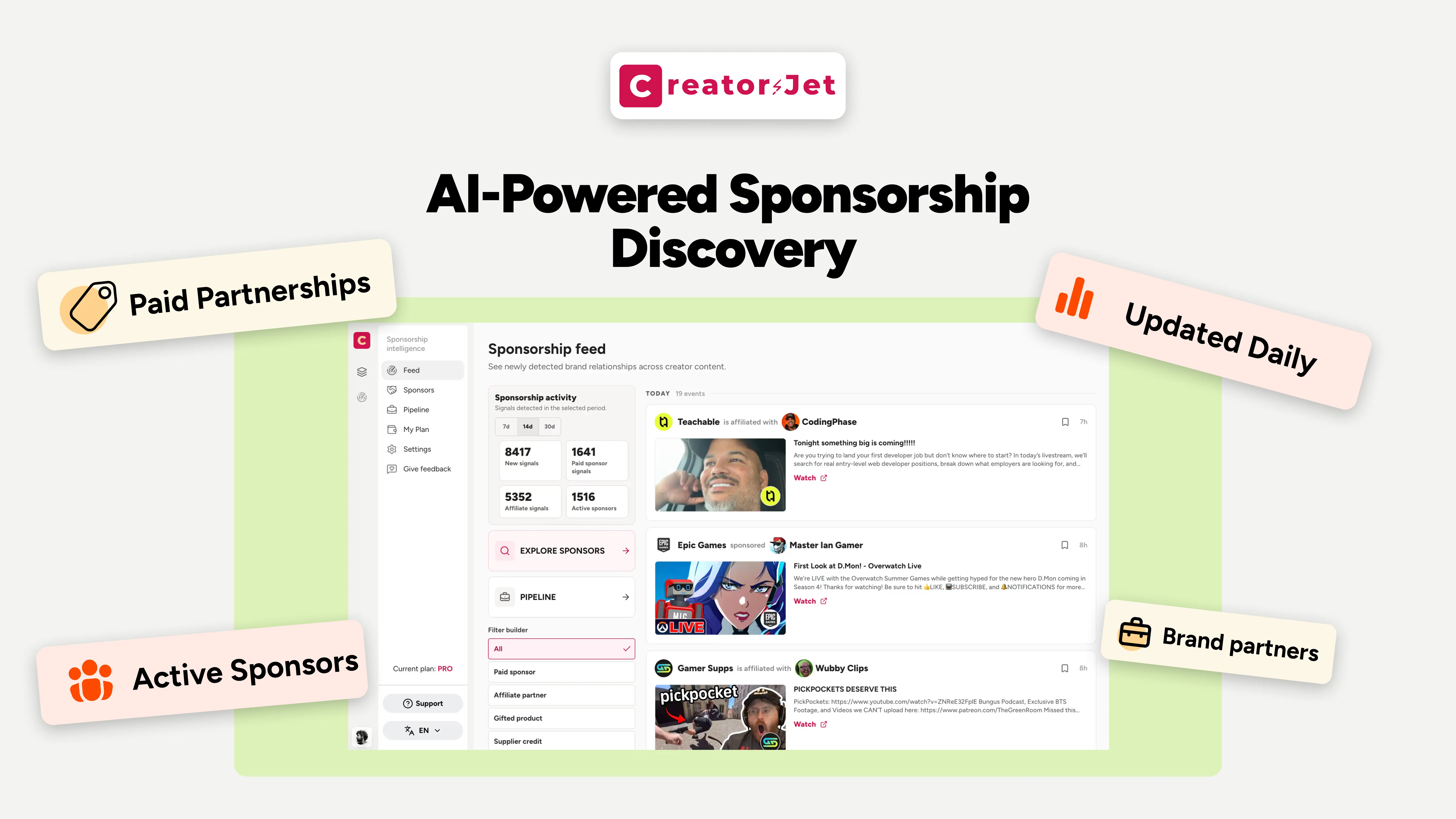 Media Kit Platform CreatorsJet Launches AI-Powered Sponsorship Discovery