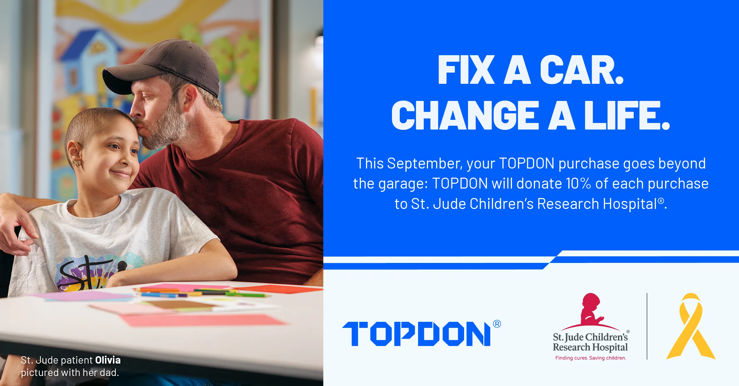 TOPDON USA to Donate 10% of September Product Sales to St. Jude Children’s Research Hospital®