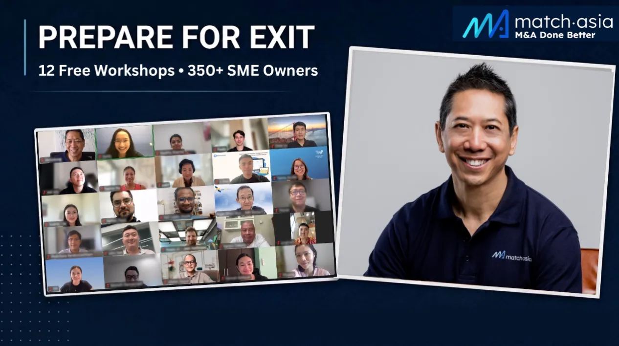 match.asia Expands Free “Prepare for Exit” Workshops for Southeast Asian SMEs