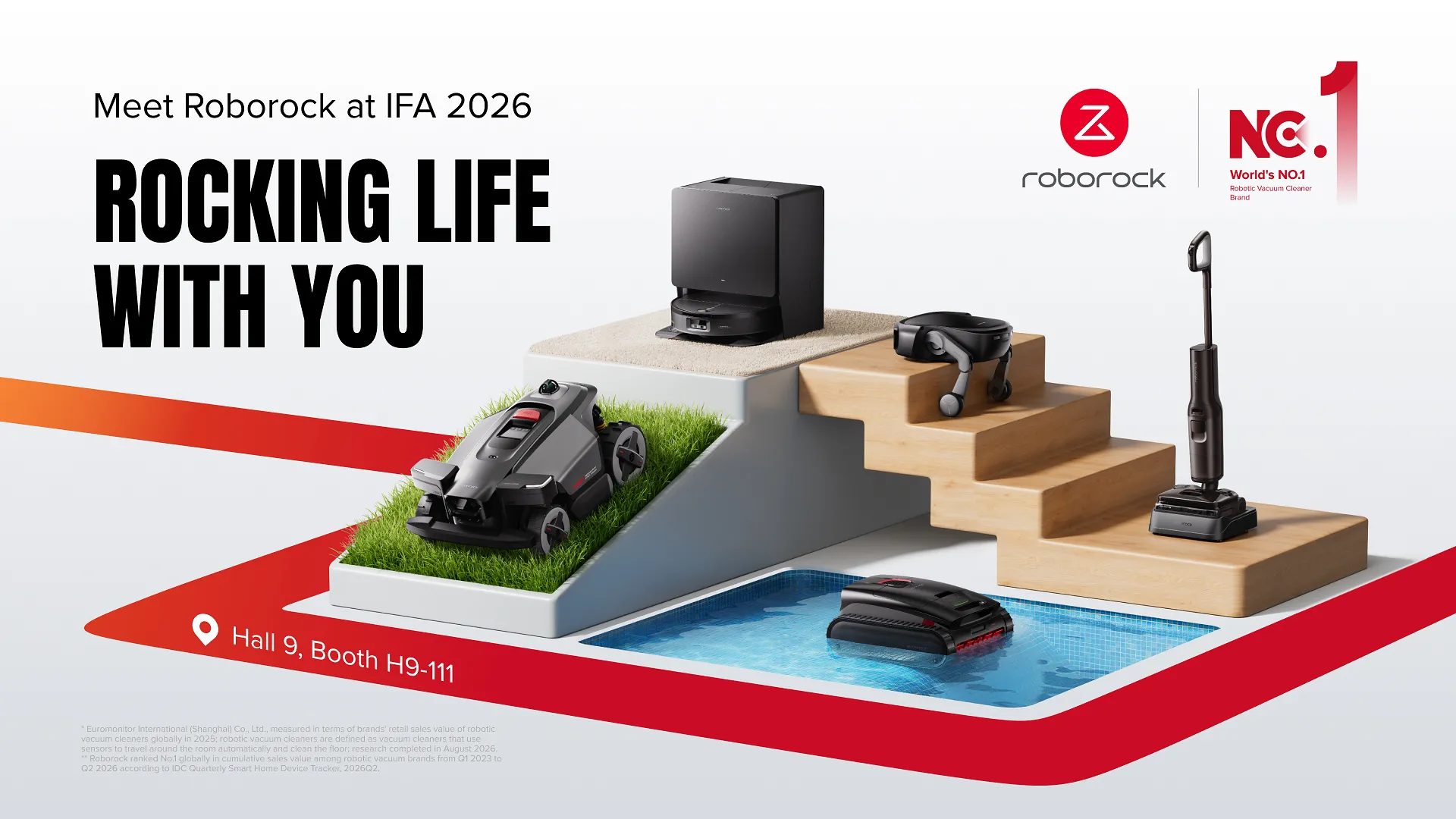 Roborock Redefines Human-Centered Cleaning at IFA 2026: Unveiling a Comprehensive Ecosystem from the Living Room to the Pool