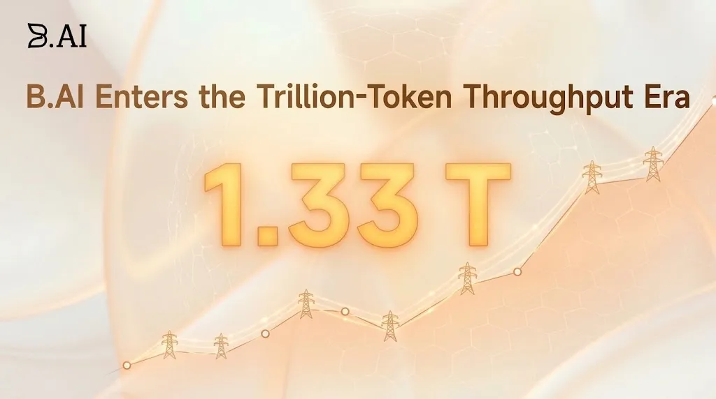 Cracking 1.33 Trillion Daily Tokens: B.AI Powers the "AI Grid" with Full-Stack Infrastructure to Fuel the Agentic Era