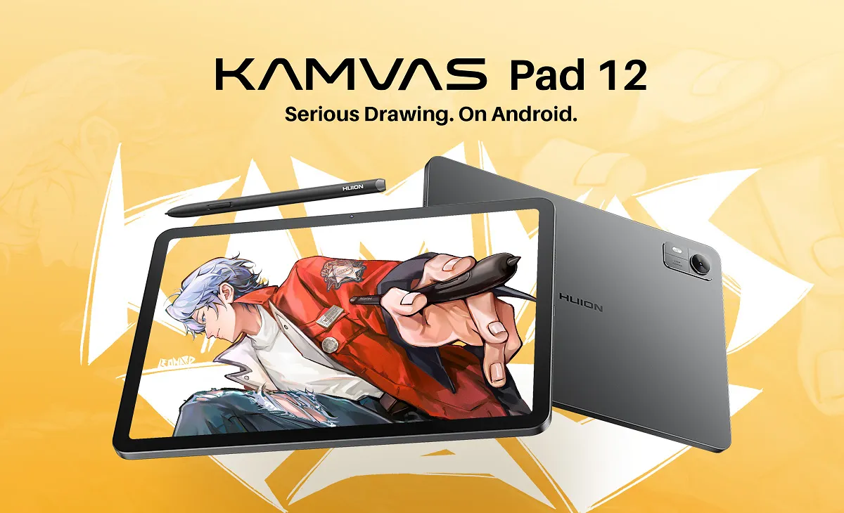 Another Versatile Android Tablet Alternative: Huion Kamvas Pad 12 Unveiled