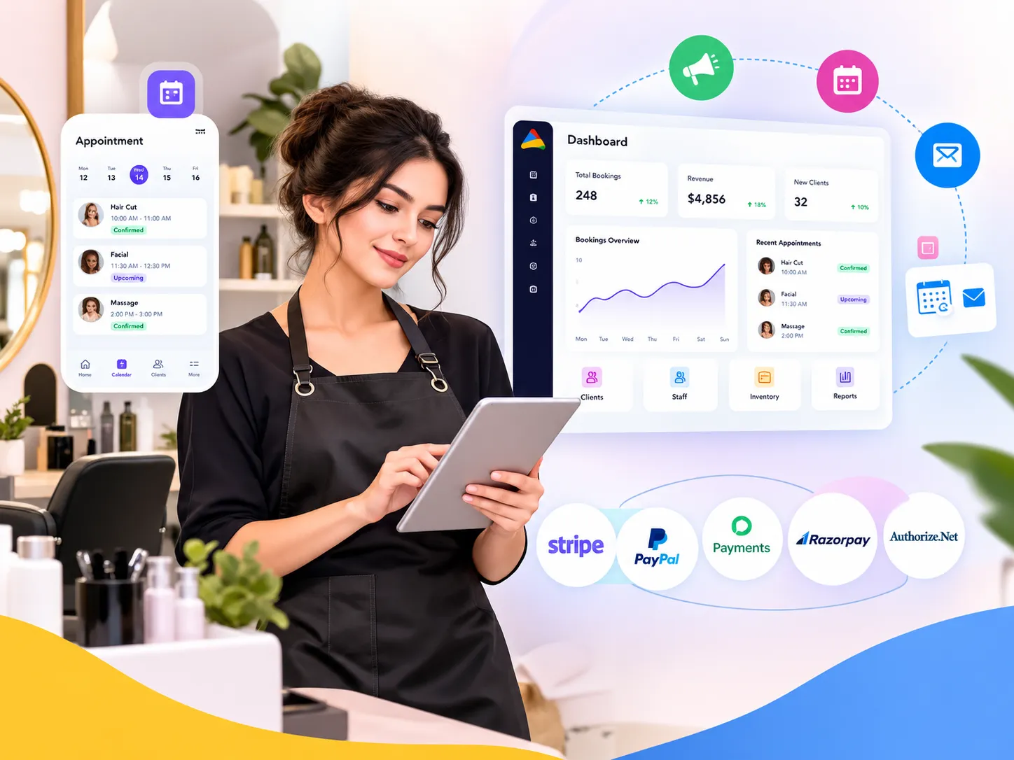 Salonist Expands Integration Ecosystem to Connect Salons and Spas with Leading Payment, Marketing and Calendar Platforms