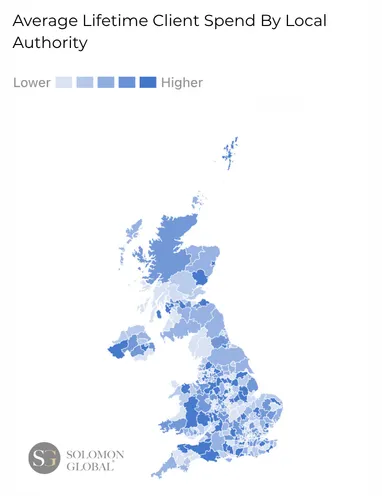 Solomon Global Reveals UK's Gold-Buying Hotspots