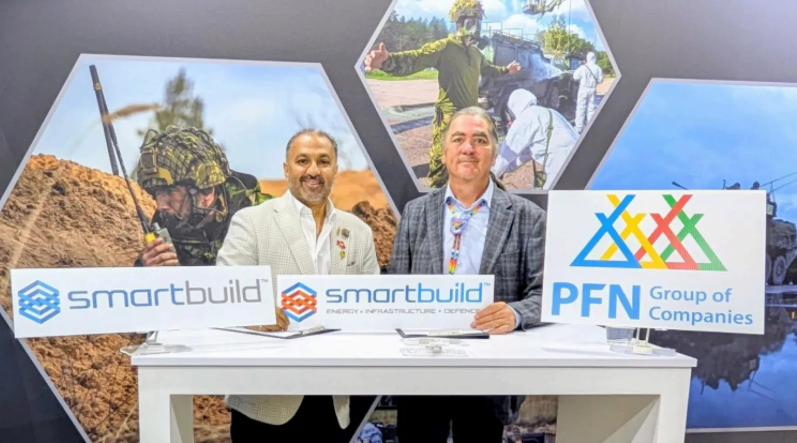 SMARTBUILD and Pasqua First Nation sign agreement to build majority Indigenous-owned technology company for defence, energy and infrastructure