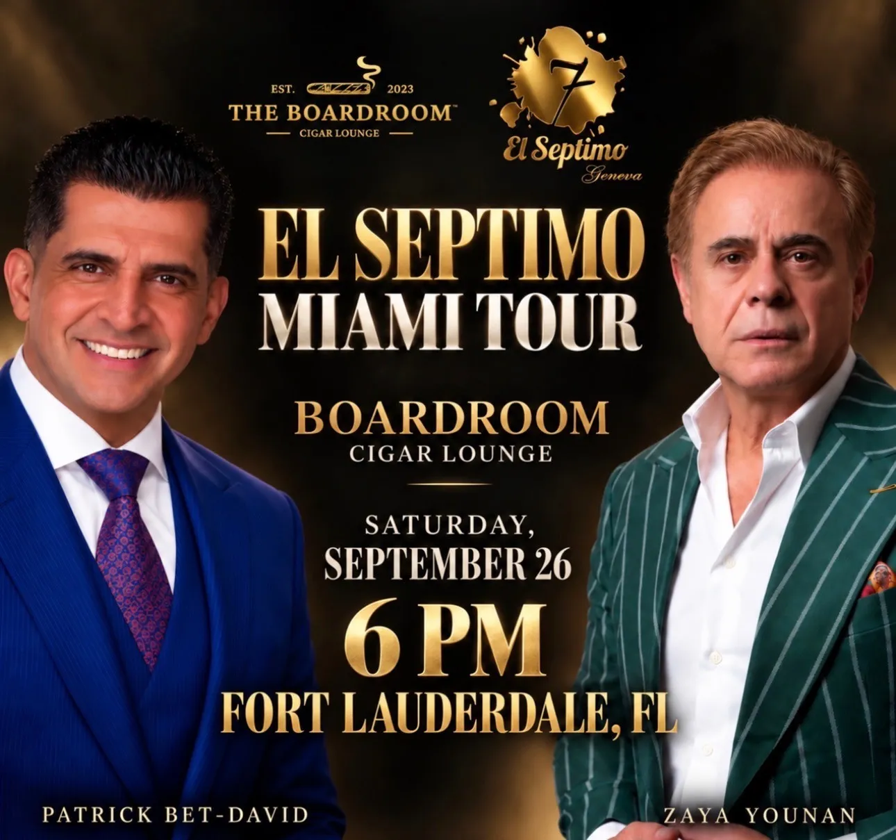 ZAYA YOUNAN AND PATRICK BET-DAVID UNITE IN SOUTH FLORIDA FOR LANDMARK COLLABORATION