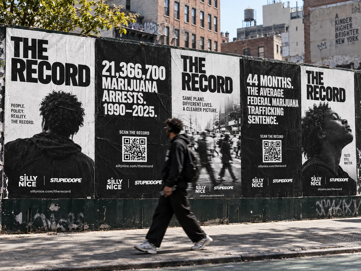 Silly Nice and stupidDOPE Launch “THE RECORD,” a Cannabis Justice Editorial Campaign Built to Move From Screens to the Streets of New York City