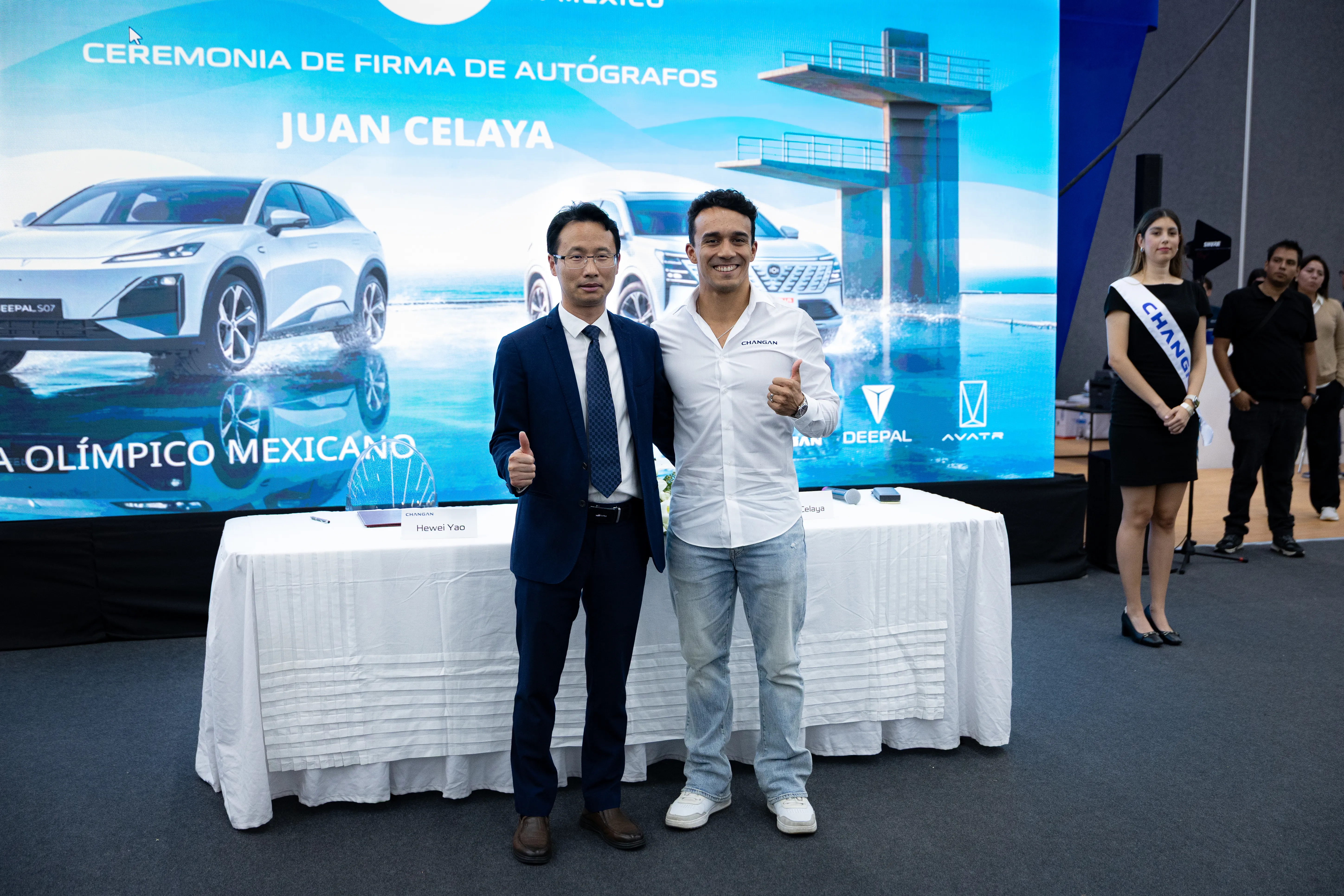 Five Years Rooted in Mexico: Changan Automobile Signs Gold Medalist Juan Celaya for Three-Year Partnership