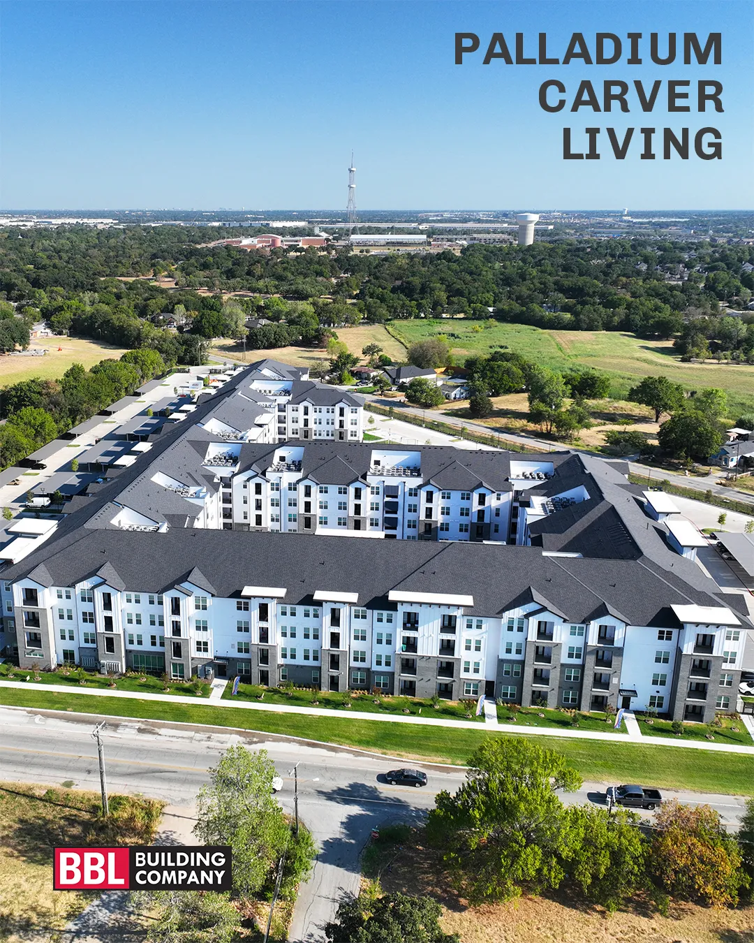 BBL Building Co. Completes Palladium Carver Living Multifamily Community in Mesquite, Texas
