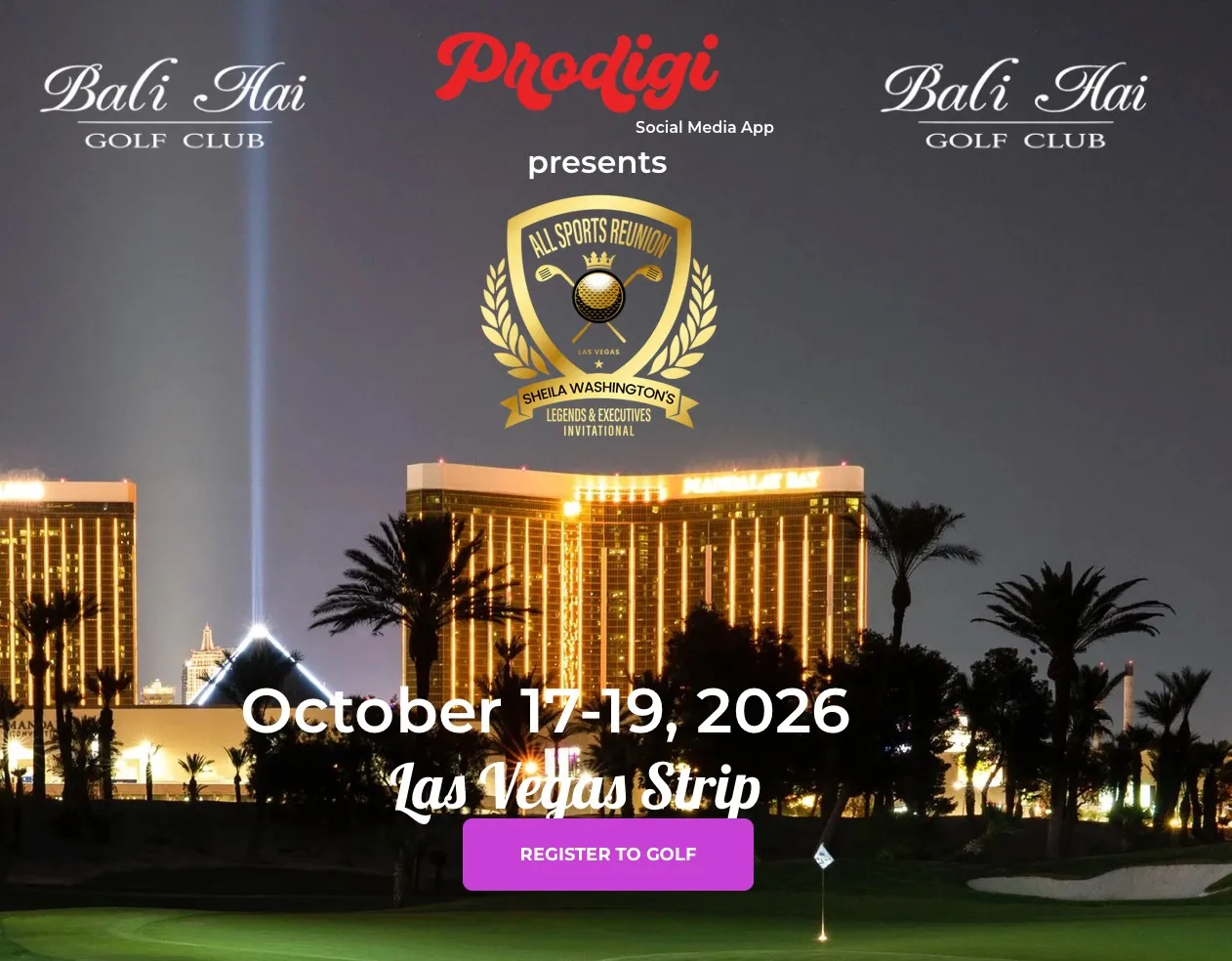 Golfing Queen Foundation Announces Prodigi as Title Sponsor for 2026 All Sports Reunion: Legends & Executives Golf Invitationall