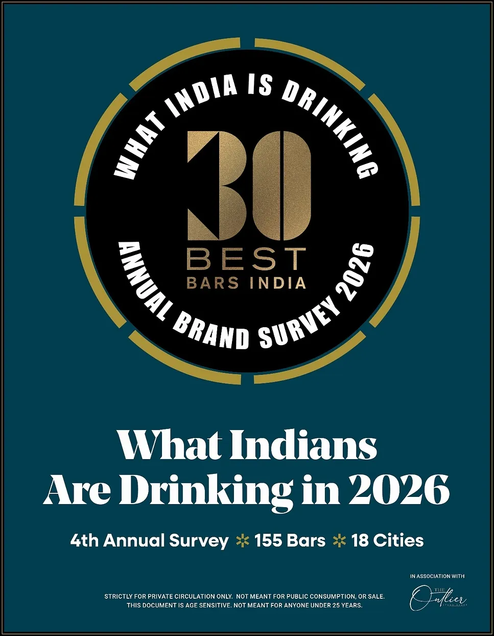 What India Is Drinking 2026: Bombay Sapphire, Don Julio, Grey Goose, Bacardi, Indri, Woodburns Among Most Popular Brands In Premium Indian Bars. Picante The Most Popular Cocktail.