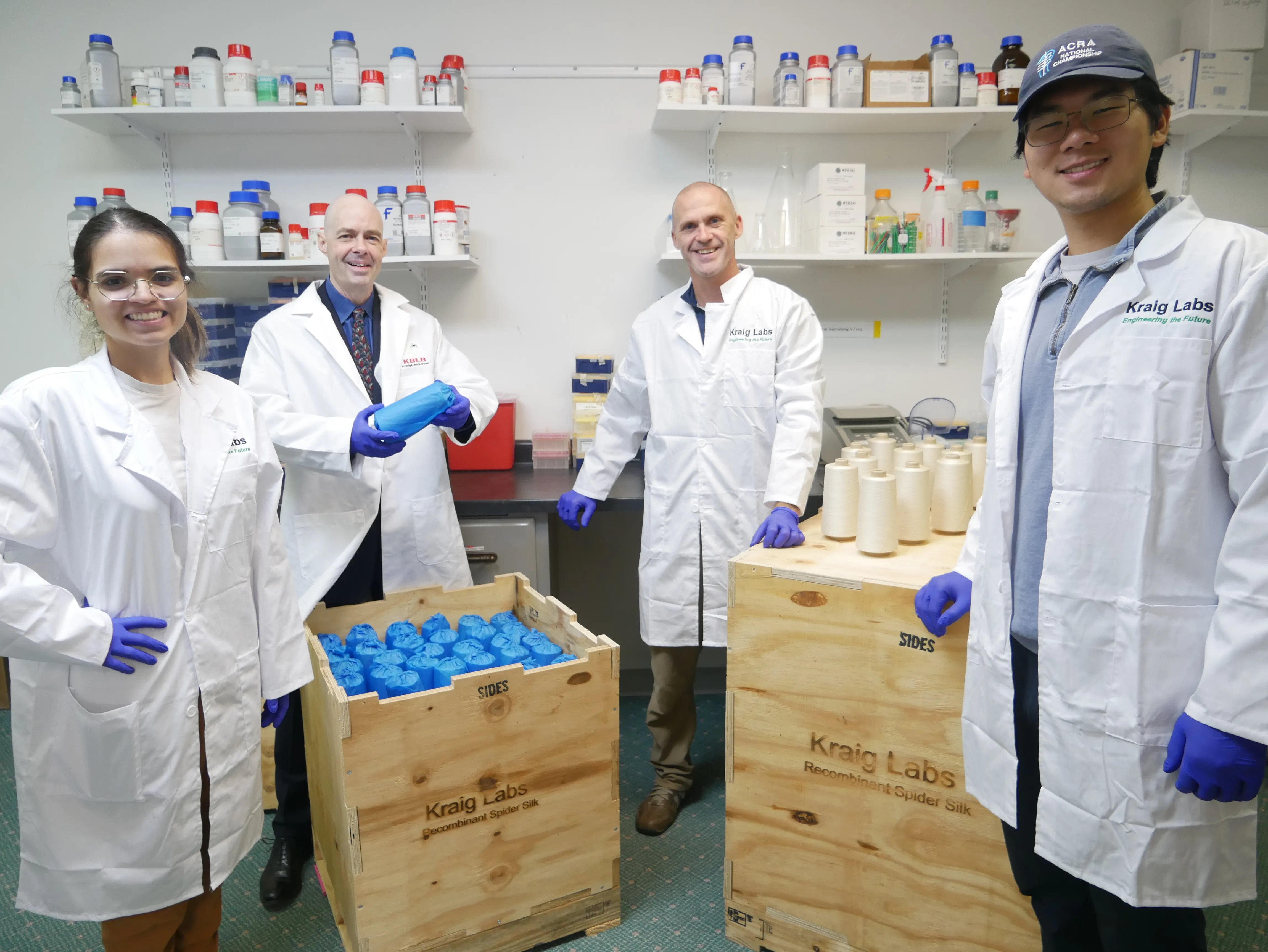 Kraig Labs Takes Biggest Step Yet and Ships First Commercial Spider Silk Order, as Performance Brand Set to Put Breakthrough Fiber to the Test