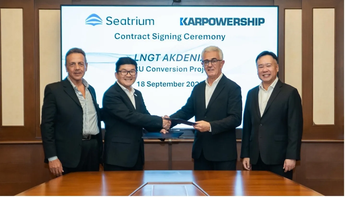 Seatrium and Karpowership Extend Collaboration with Ninth FSRU Conversion