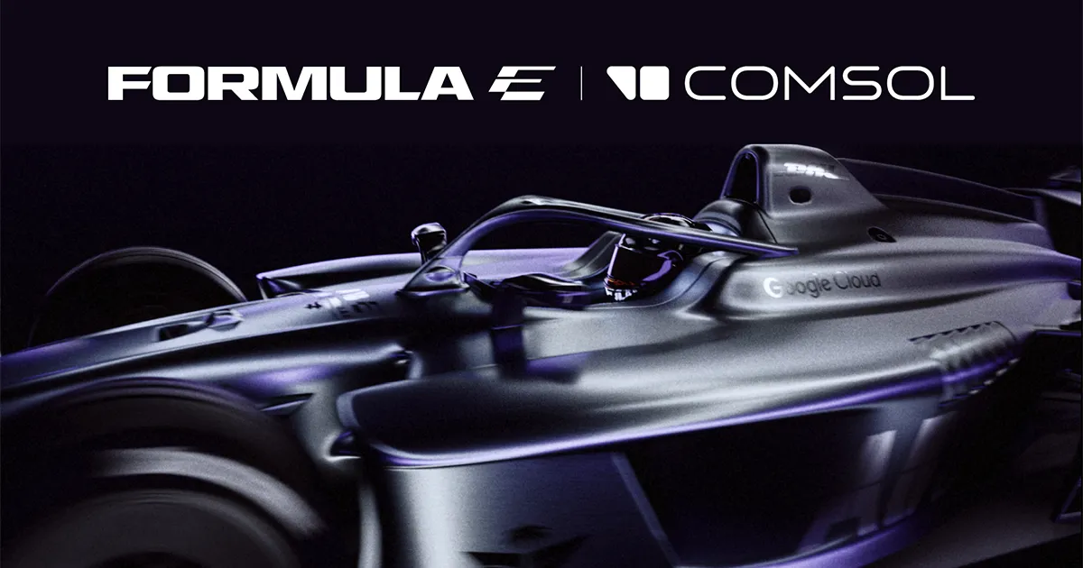 Comsol Named Official Multiphysics Partner of Formula E