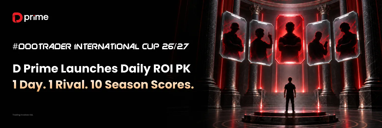 D Prime Launches Daily ROI PK Feature for #DooTrader International Cup 26/27 USD 1M Trading Competition