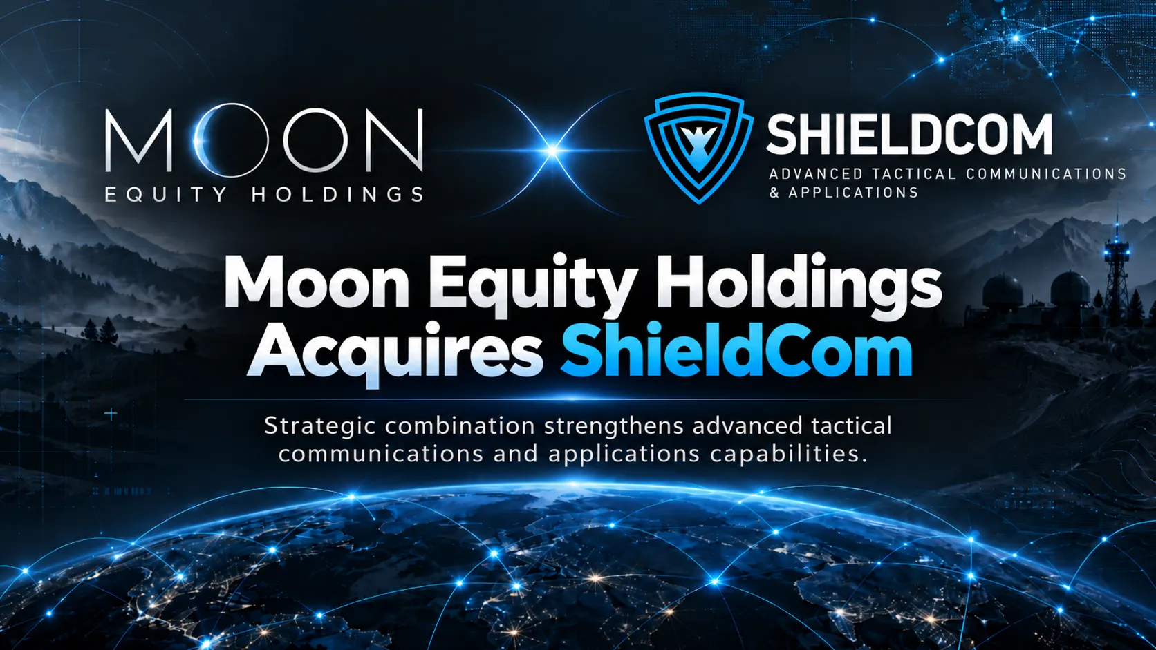 Moon Equity Holdings announced the strategic acquisition of Shieldcom