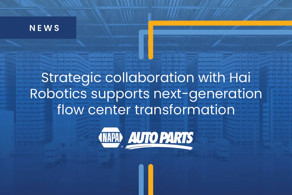 Hy-Tek Intralogistics Selected to Deliver Advanced Warehouse Automation for NAPA Auto Parts